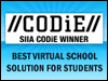 CODiE Award Winner - Best Virtual School Solution